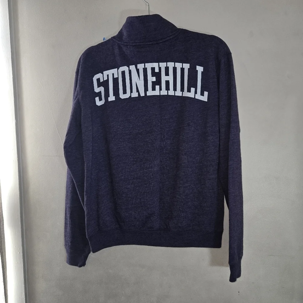 League Purple Zip-Up Men's Sweater